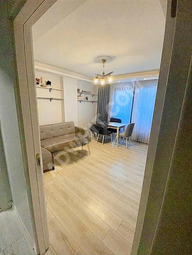 2+1 apartment for sale in Cihangir at an unbeatable price in a new building very close to the Metrobus