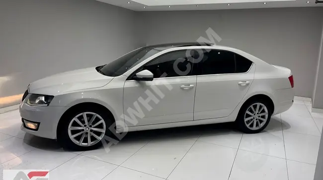 2015 Skoda Octavia model from AG MOTORS, low kilometers + DSG + glass roof..!