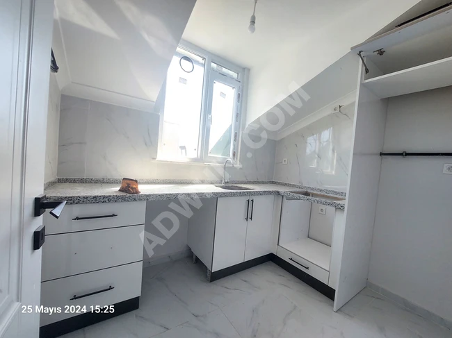 New duplex apartment for sale 4+2 with sea view in Denizköşkler