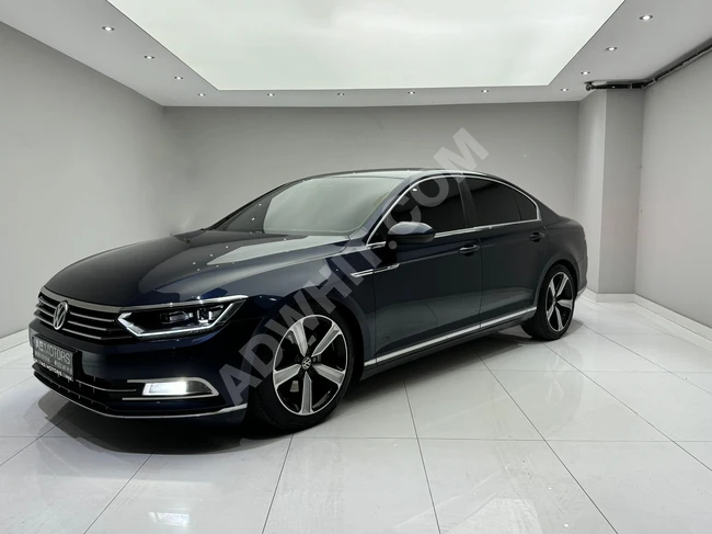 من AG MOTORS سيارة 2017 VW PASSAT R-LINE مظهر+مصابيح LED+داخلية بيج..!!