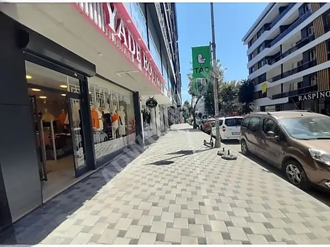 Commercial store for sale in a new building in Avcilar, central Resit Pasa Street