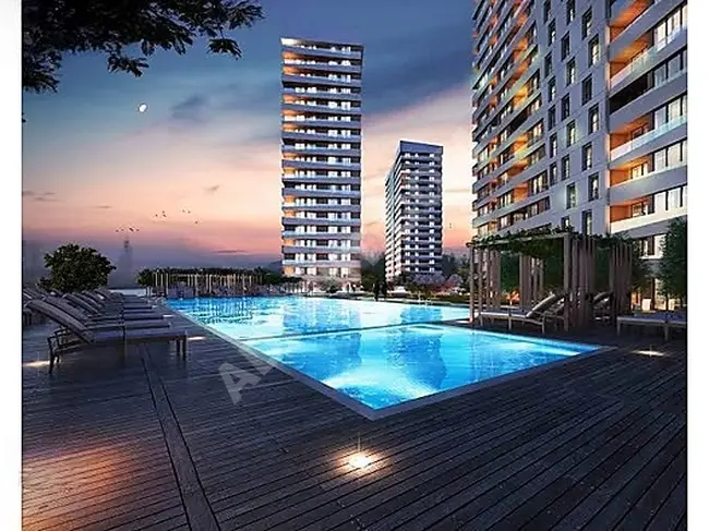 3+1 apartment for sale in the SUR YAPI MIRAGE project