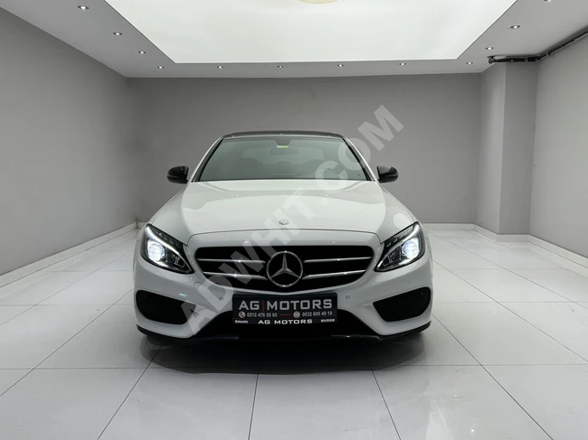 From AG MOTORS: Mercedes C 200 D 2016 with night package + Signed series...!!!