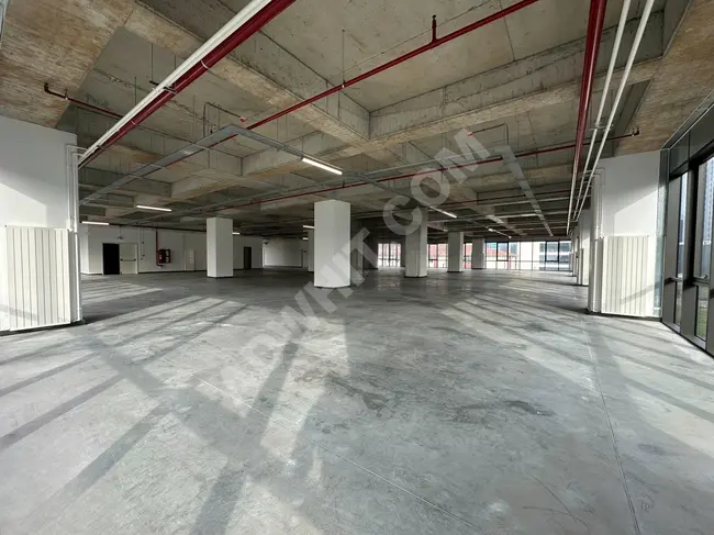 Warehouse for rent and a standard floor with an area of 3734 m² in A Sınıfı Plaza