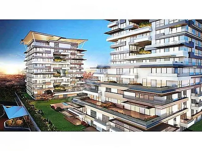 1+1 apartment for sale in Siba Suite in Kağıthane