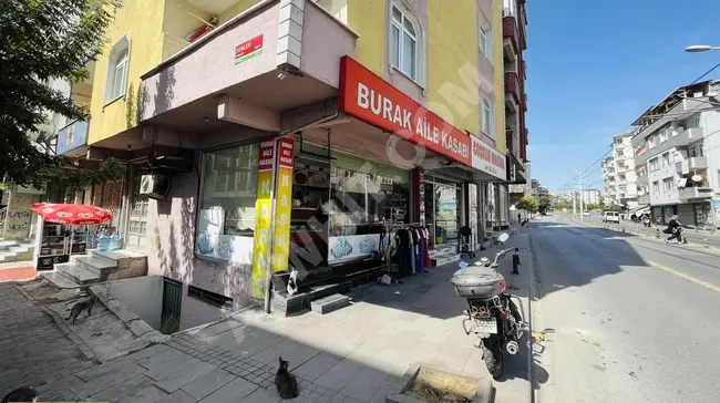 Butcher shop on the main street in the Güneş Tepe neighborhood