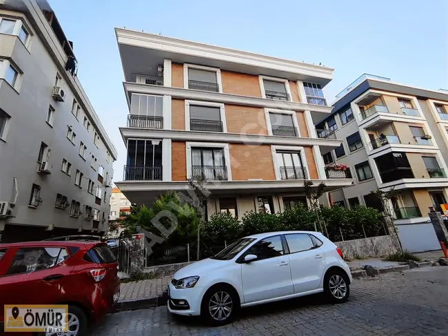 ```An apartment 1+1 with an area of 60 square meters in a new building on a ground floor front facade, located next to Marmara University in the Bahçelievler neighborhood.```