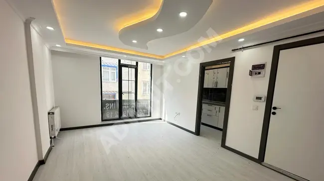 Luxury new 1+1 apartment, 75 square meters, with an elevator, on a middle floor, for sale in the İnönü neighborhood by HAS SEBA