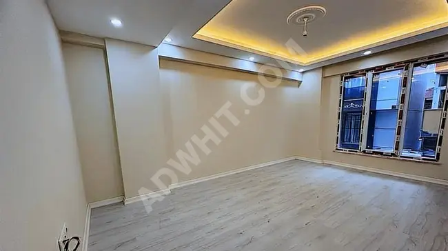 2+1 apartment for sale with an area of 90 square meters, new, with loan availability and parking in Sefakoy Center, near the metrobus, 4 minutes away