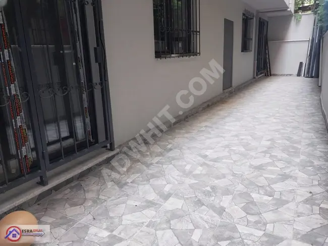 ESRA Real Estate: For sale, a new 1+1 apartment with an area of 70 square meters, spacious, on the ground floor with a garden. In the GÜLTEPE neighborhood,