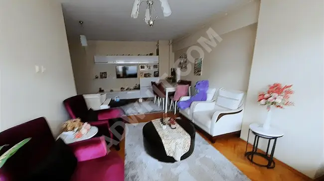 Apartment for sale 3+1 in the center of Şirin Evler, 100 meters from the metro station and the express station