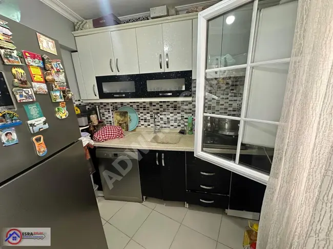 For sale: 3+1 apartment with housing permit and eligible for loans. 100 square meters on the ground floor, located in the Tevfikbey neighborhood, 10 years old