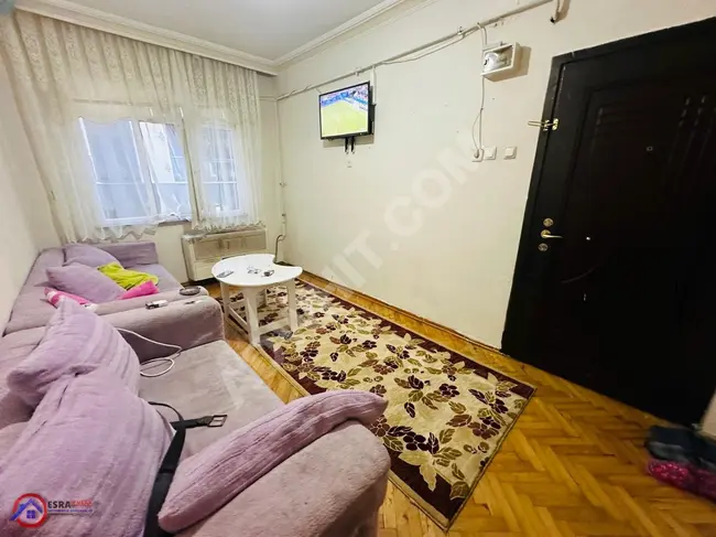 An apartment (2+1) with an area of 34 m² in a two-story building that contains two apartments in the FEVZİÇAKMAK neighborhood