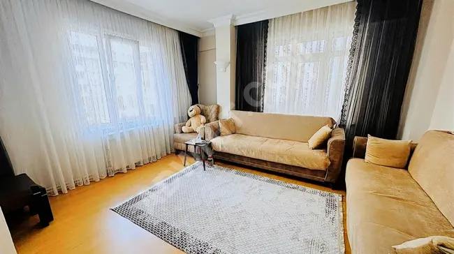 2+1 apartment, 95m² without costs, sunny apartment for sale on the first floor in TEVFIKBEY