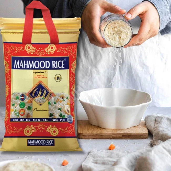 Mahmood Rice Basmati Pirinç 9 KG رز محمود بسمتي