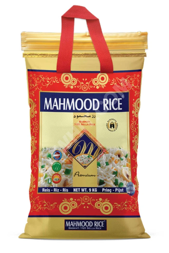 Mahmood Rice Basmati Pirinç 9 KG رز محمود بسمتي