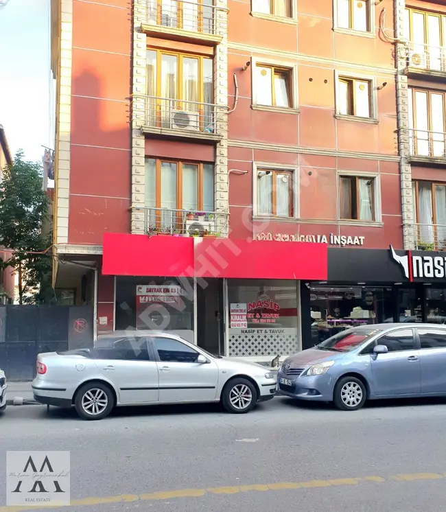 Announcement for my business location in a new building in Küçükçekmece neighborhood on Sultanmurat Street