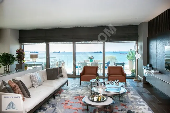 Apartment for sale 4+1 with sea view in BAKIRKOY PRUVA 34