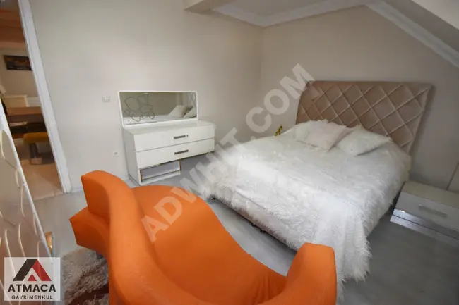 Fully furnished apartment for rent, 3+1, 120 square meters, new building, in the inönü area, safaköy