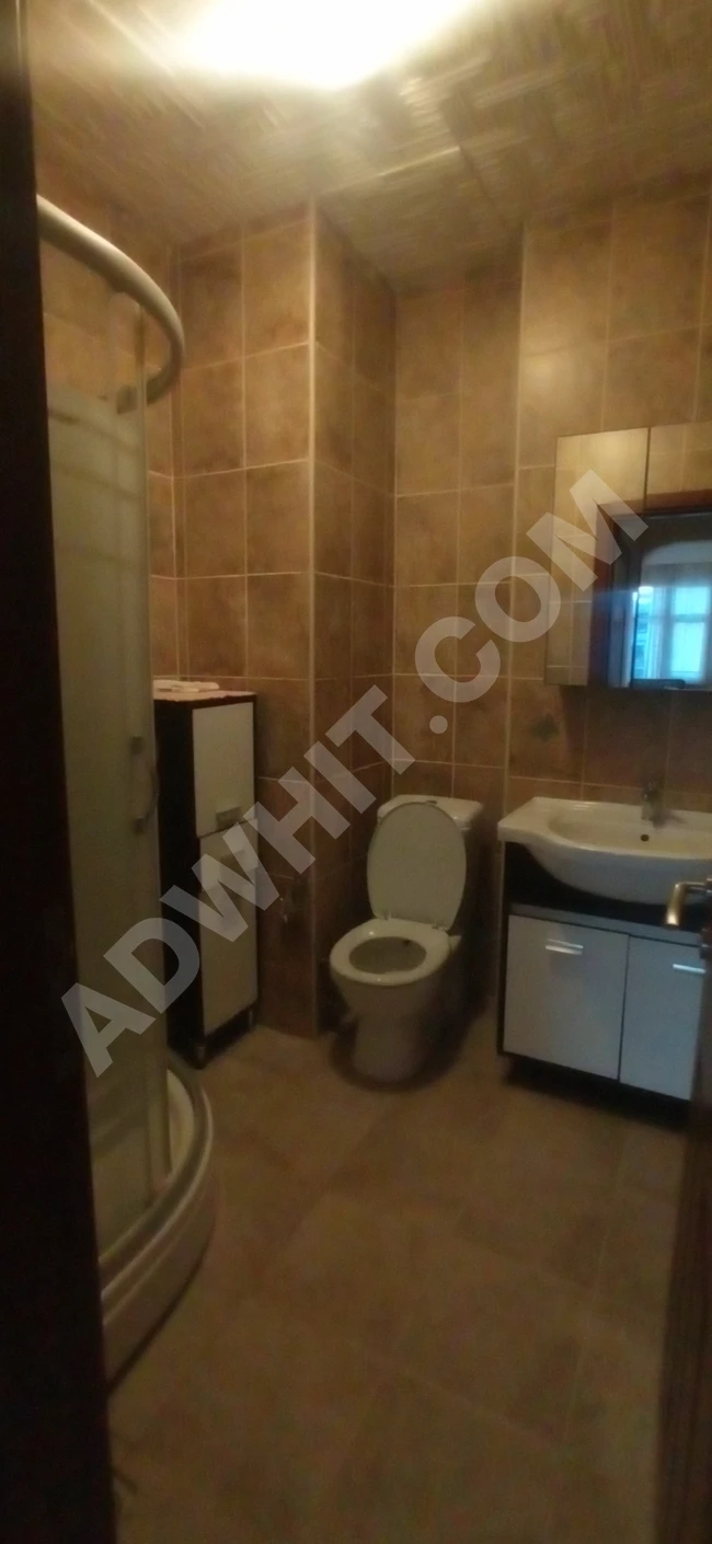 Furnished two-bedroom apartment for rent from SAFİR BAKIRKÖY İNCİRLİ