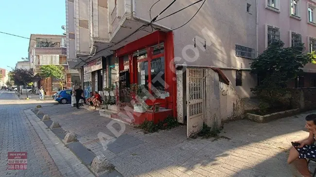 For rent: a commercial shop on the ground floor facing the street in Küçükçekmece Yeşilovad