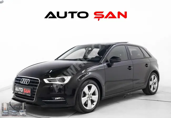 Unmatched 2013 A3 Audi, new body, 1.4 140 horsepower, panoramic roof + flat-bottom steering wheel