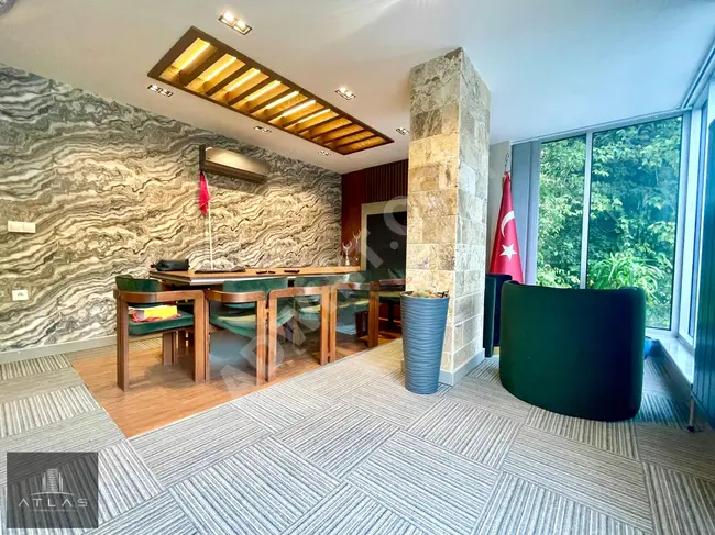 Atlas'tan, Yayla Meydanda , 2+1, 90m2, Full Möbleli Lüx Ofis