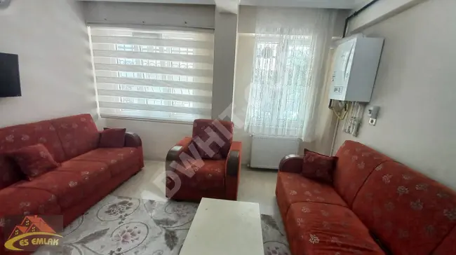 Furnished 2+1 apartment with an American kitchen for rent in İkitelli, Mehmet Akif