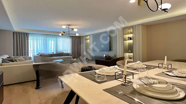 Luxury 3+1 apartment for sale with interest-free payment option for 24 months