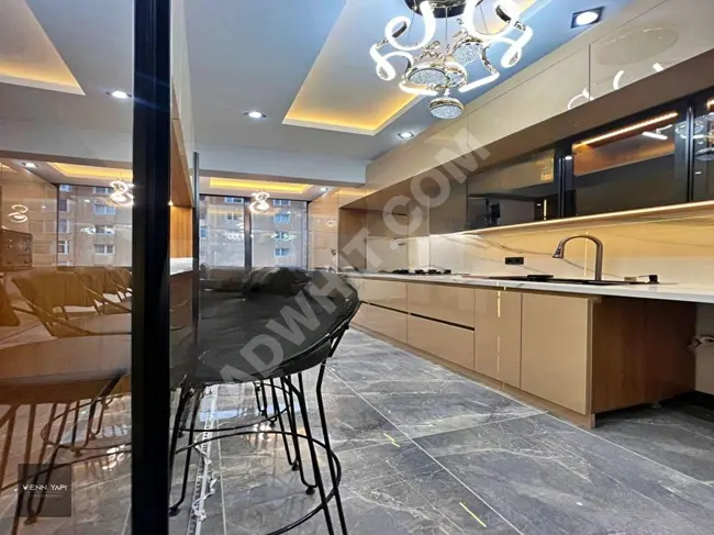 Luxury 3+1 apartment for sale with special design in BARİŞ MAHALLE