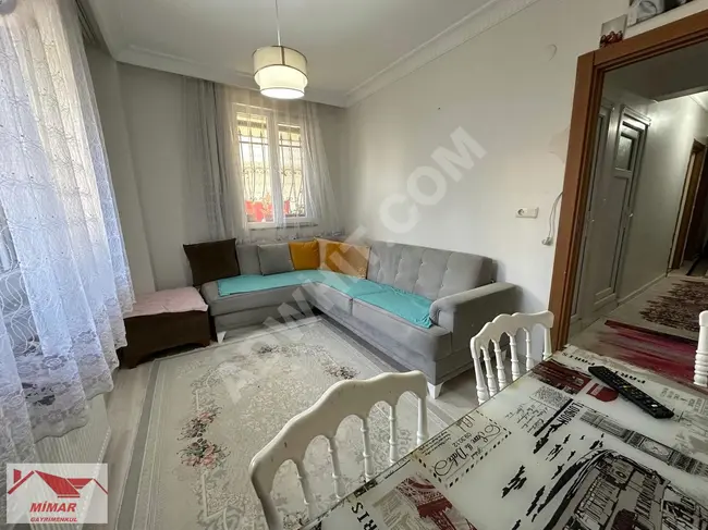 2+1 apartment, ground floor with high windows in Meydan