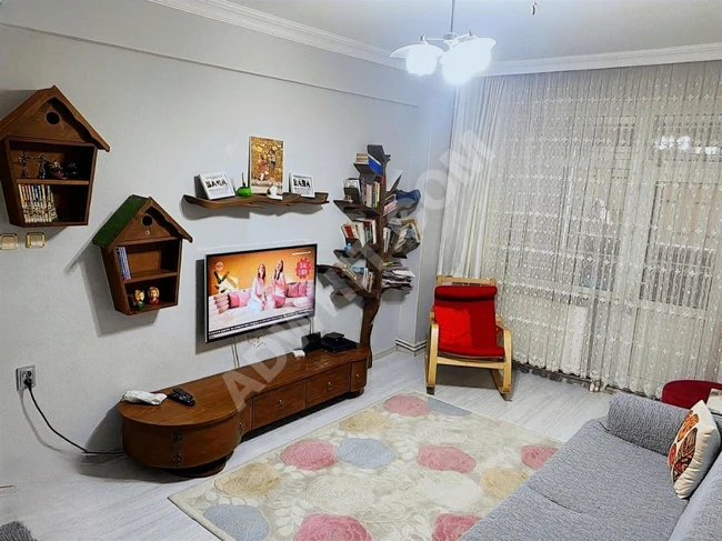 Elevated entrance apartment for sale, eligible for a mortgage in Bahçelievler Soğanlı