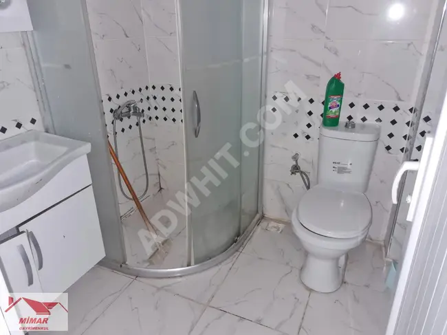 1+1 apartment with a high entrance suitable for obtaining a loan from MIMAR EMLAK