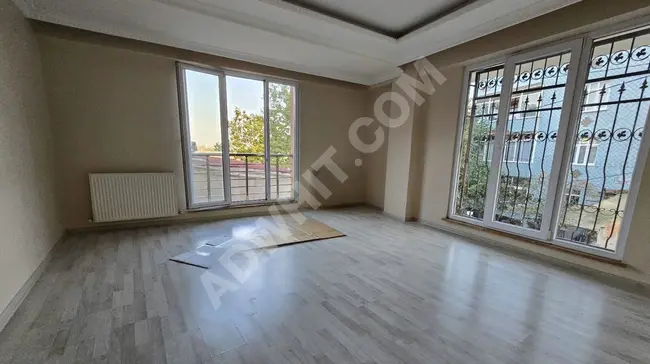 2+1 apartment for rent with a front-facing view, first floor with a balcony