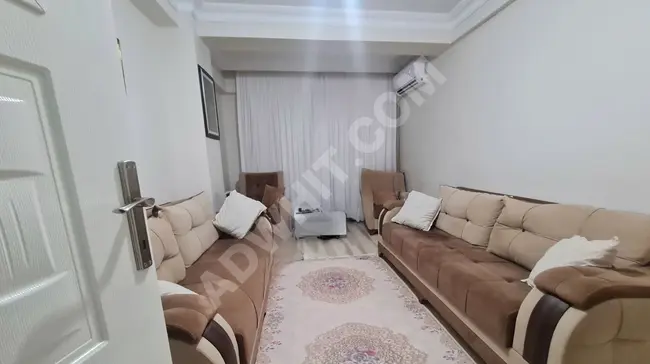 2+1 apartment for rent, new, with an area of 75 square meters, on the second floor in the Mehmet Akif neighborhood