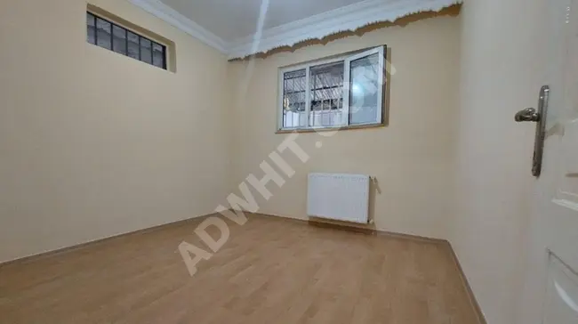 2+1 ground floor apartment with a garden in Ataturk neighborhood, eligible for loans from MİMAR EMLAK