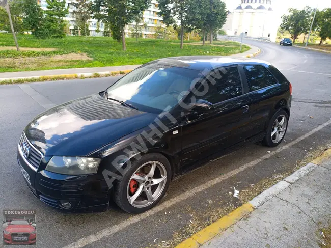 For sale by TOKUŞOĞLU, Audi A3, 2004 model, automatic with LPG system