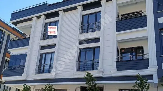 New inverted duplex apartment 120 square meters 3+1 for sale near the airport in the Arnavutköy neighborhood