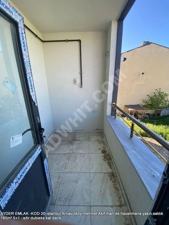 Arnavutköy mehmet Akif mah de havalimana yakın satılık 185m² 5+1 –sıfır dubleks kat daire