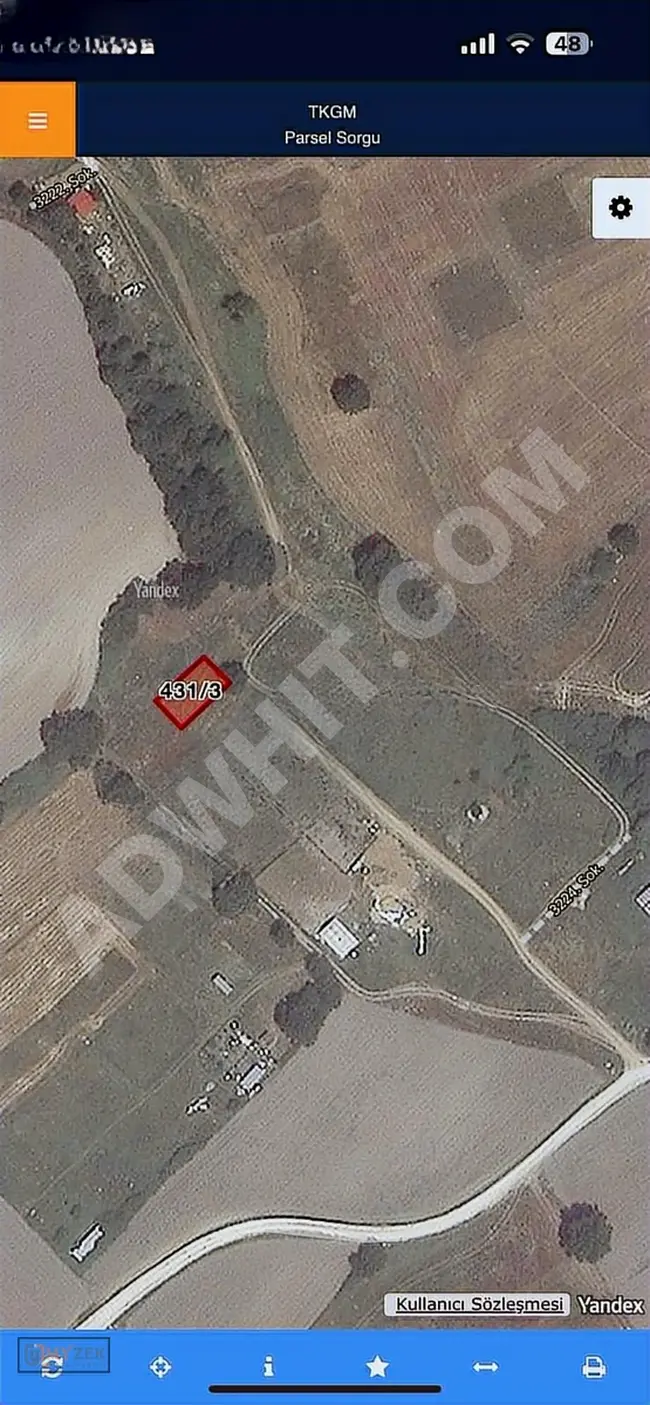 Land for sale with an area of 220 square meters from SARAY BÜYÜKYONCALI