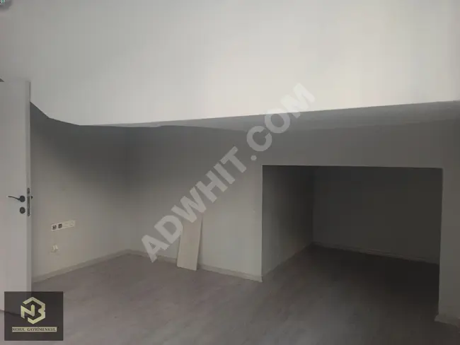 New apartment with a garden for sale in the Soğanlı area in Bahçelievler