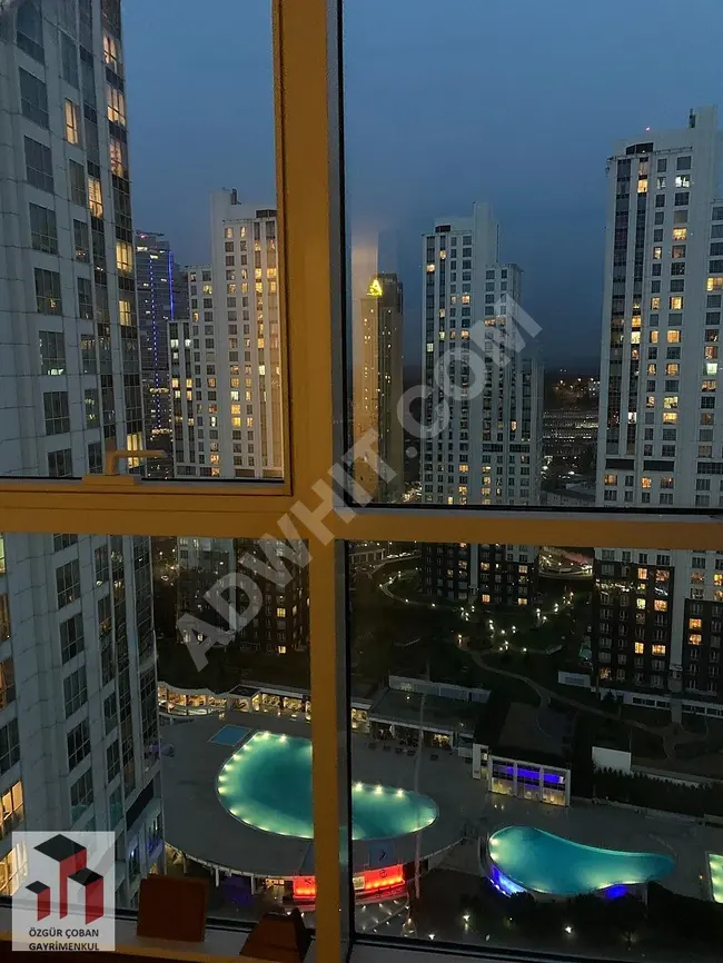 3+1 apartment for rent, fully furnished and ready to move in at MASLAK MASHATTAN