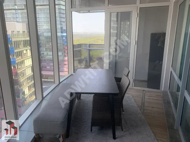 Apartment for rent 1+0, empty, ready for occupancy in Maslak Ağaoğlu 1453