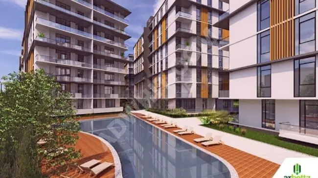 A new apartment with a pool, suitable for year-round living, in Balıkesir Edremit Kadıköy