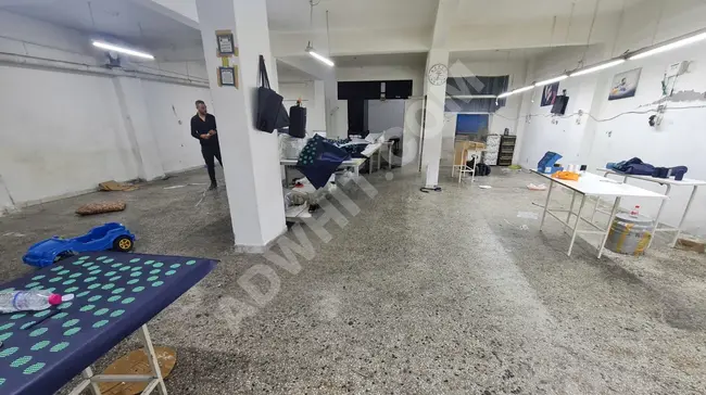 MEHMETAKİF TE İMALATA UYGUN KİRALIK 150M² İŞYERİ