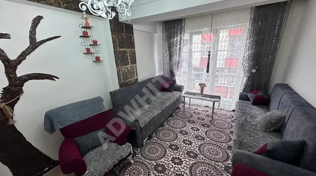 New apartment for sale, 75 m², 2+1, on the first floor in the Mehmet Akif neighborhood İKİTELLİ