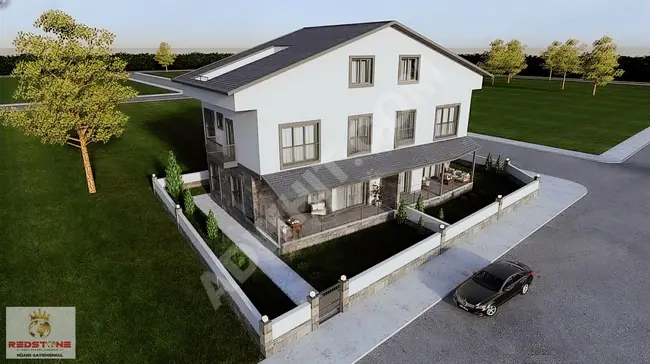 A luxurious 4+1 villa for sale in Çanakkale Biga by Redstone NÜANS