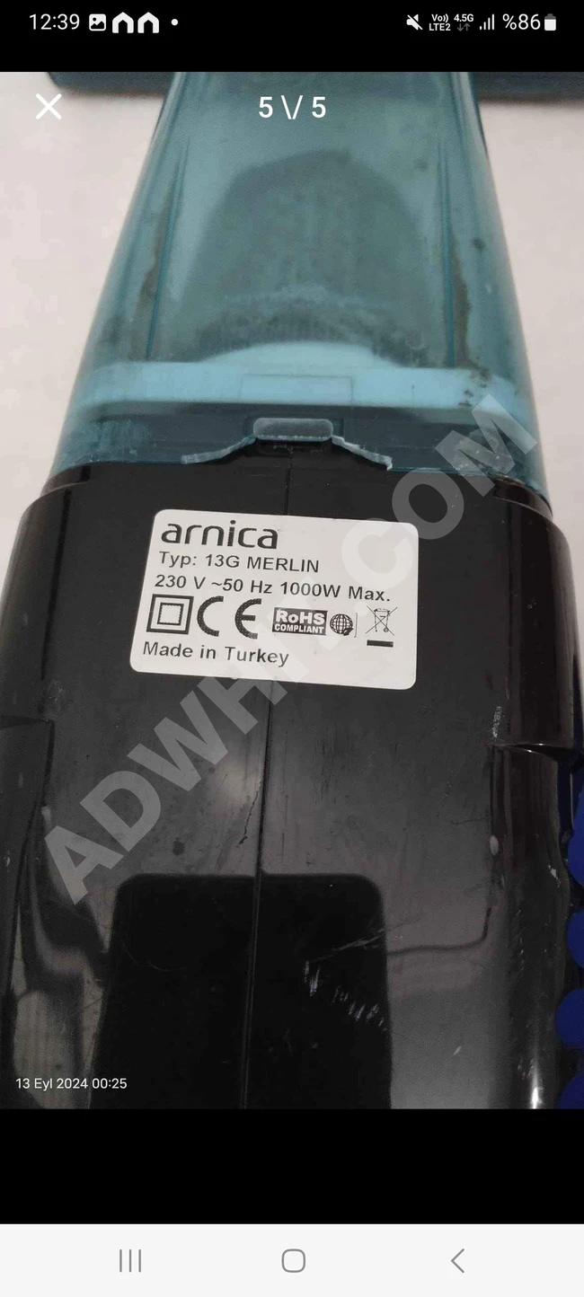 arnica vacuum cleaner