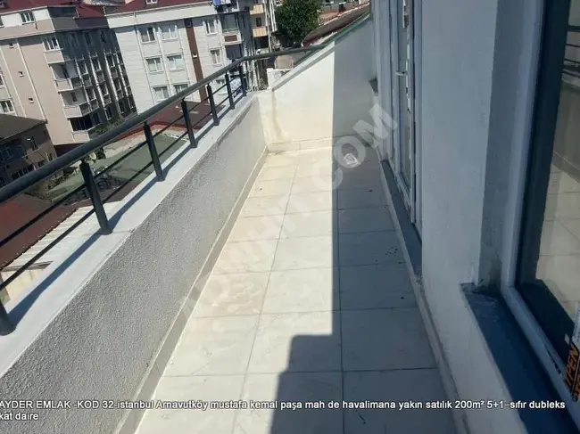 Arnavutköy mustafa kemal paşa mah de havalimana yakın satılık 200m² 5+1–sıfır dubleks kat daire