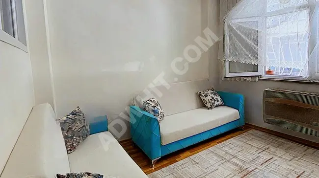 2+1 apartment for sale in Mehmet Akif with a high entrance, shared area of 13 square meters